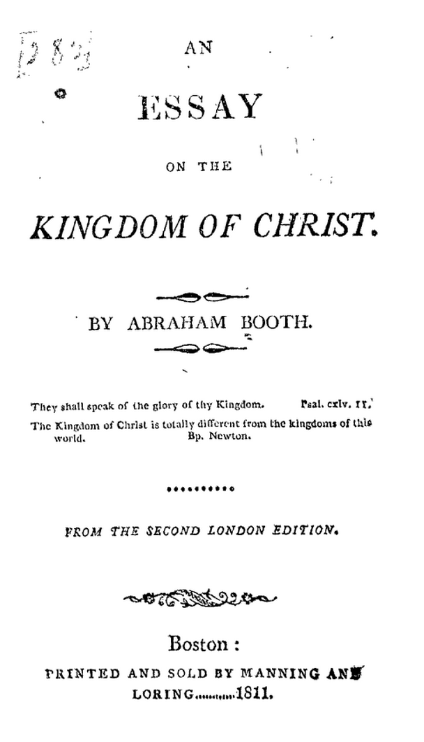 John 18:36 My Kingdom Is Not Of This Realm (black)